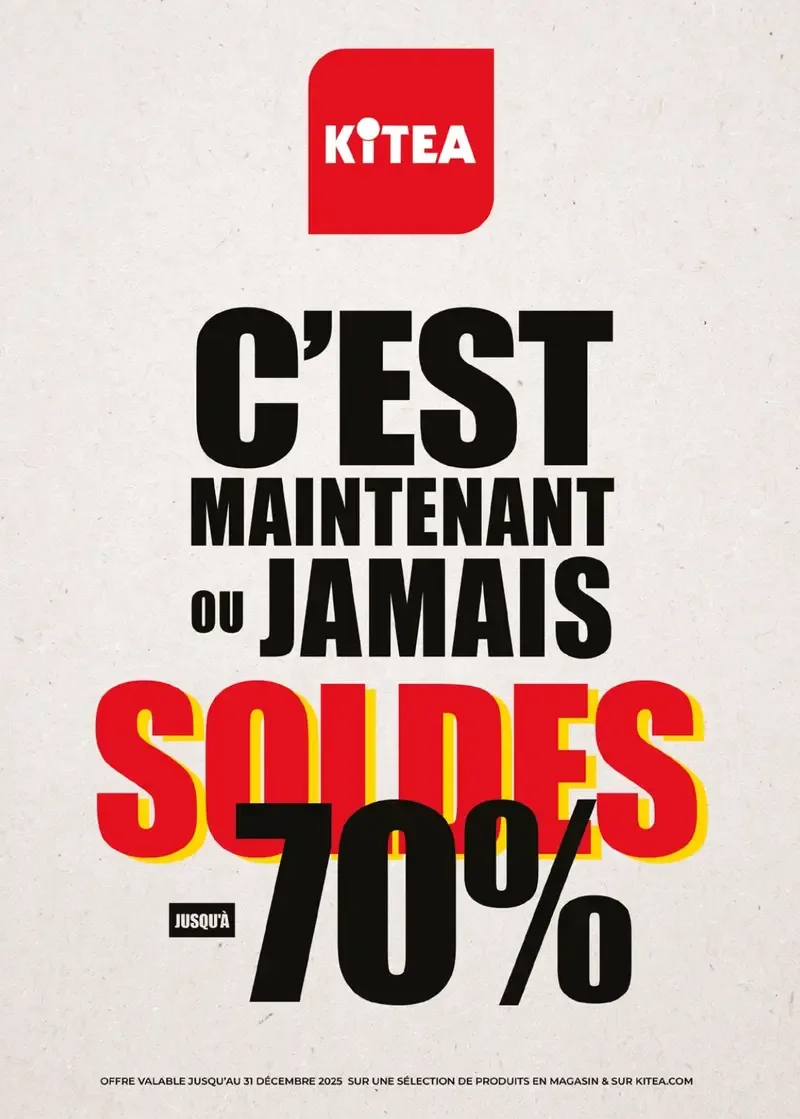 Catalogue Kitea du 15 novembre au 31 décembre 2025 — page 0